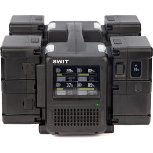 Swit 4-ch B-Mount Battery Fast Charger